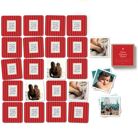 3.25 x 3.25" - 12 Photos, 24 Tiles