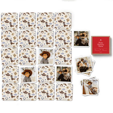 3.25 x 3.25" - 12 Photos, 24 Tiles