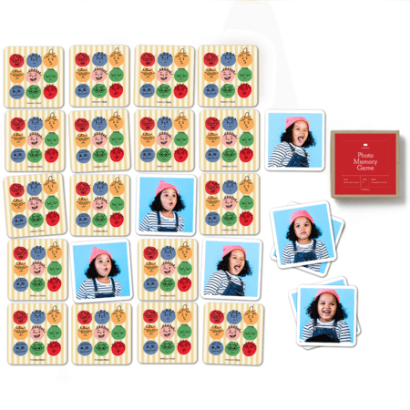 3.25 x 3.25" - 12 Photos, 24 Tiles